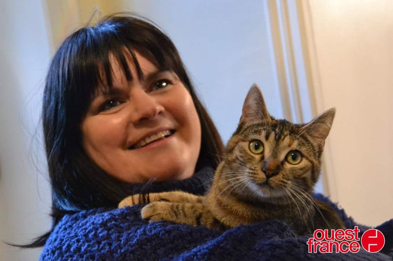 Ouest-France : Dominique est famille d’accueil pour chats