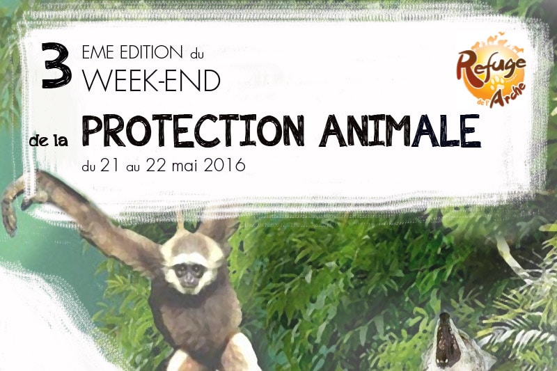 3eme édition du week-end de la protection animale samedi 21 et dimanche 22 mai 2016