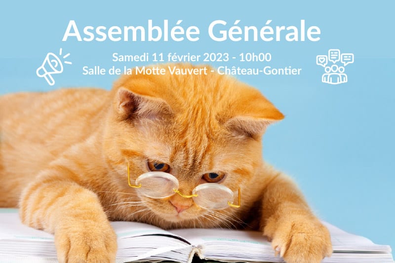 Assemblée générale de Chat O Cats samedi 11 février 2023