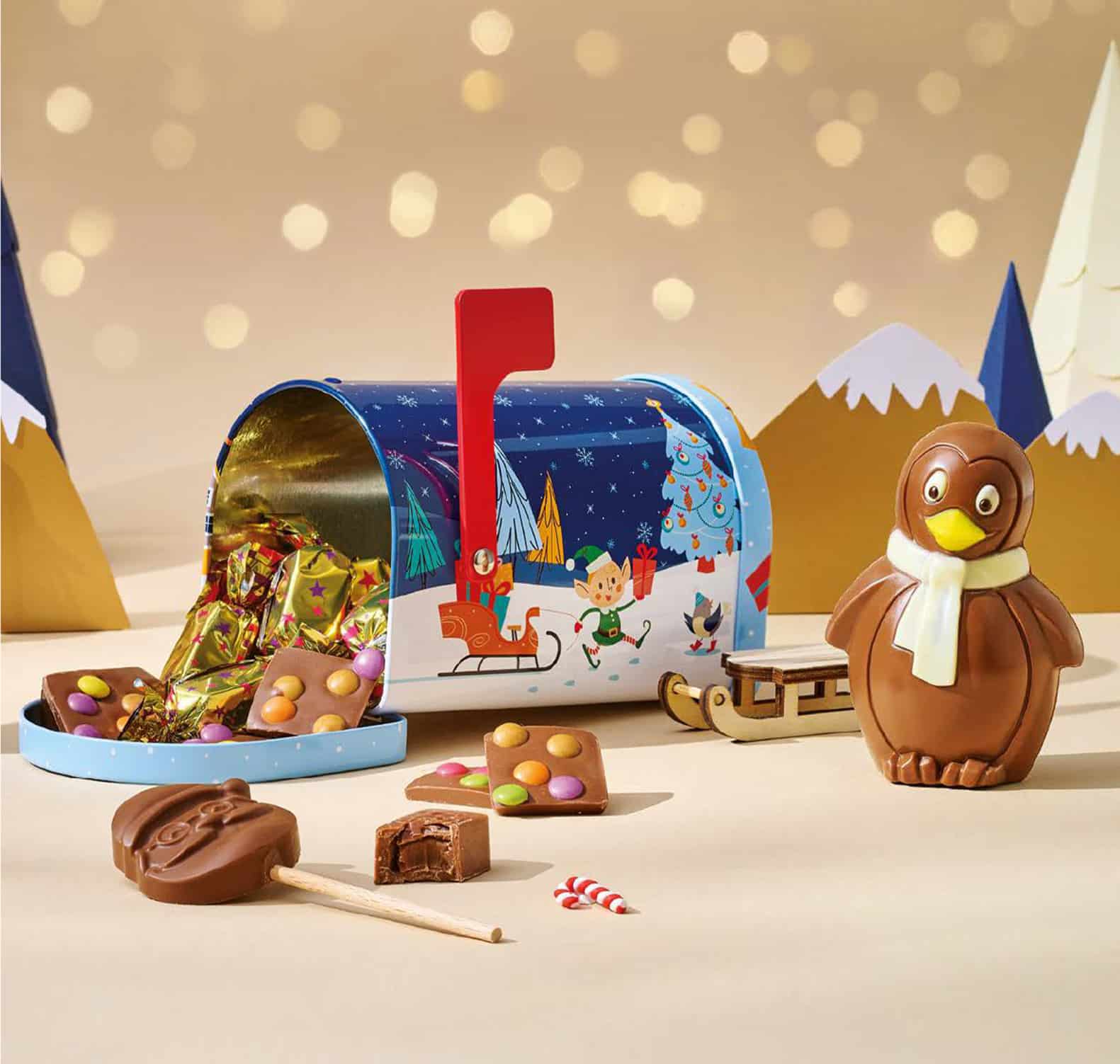 Vente solidaire de chocolats de Noël